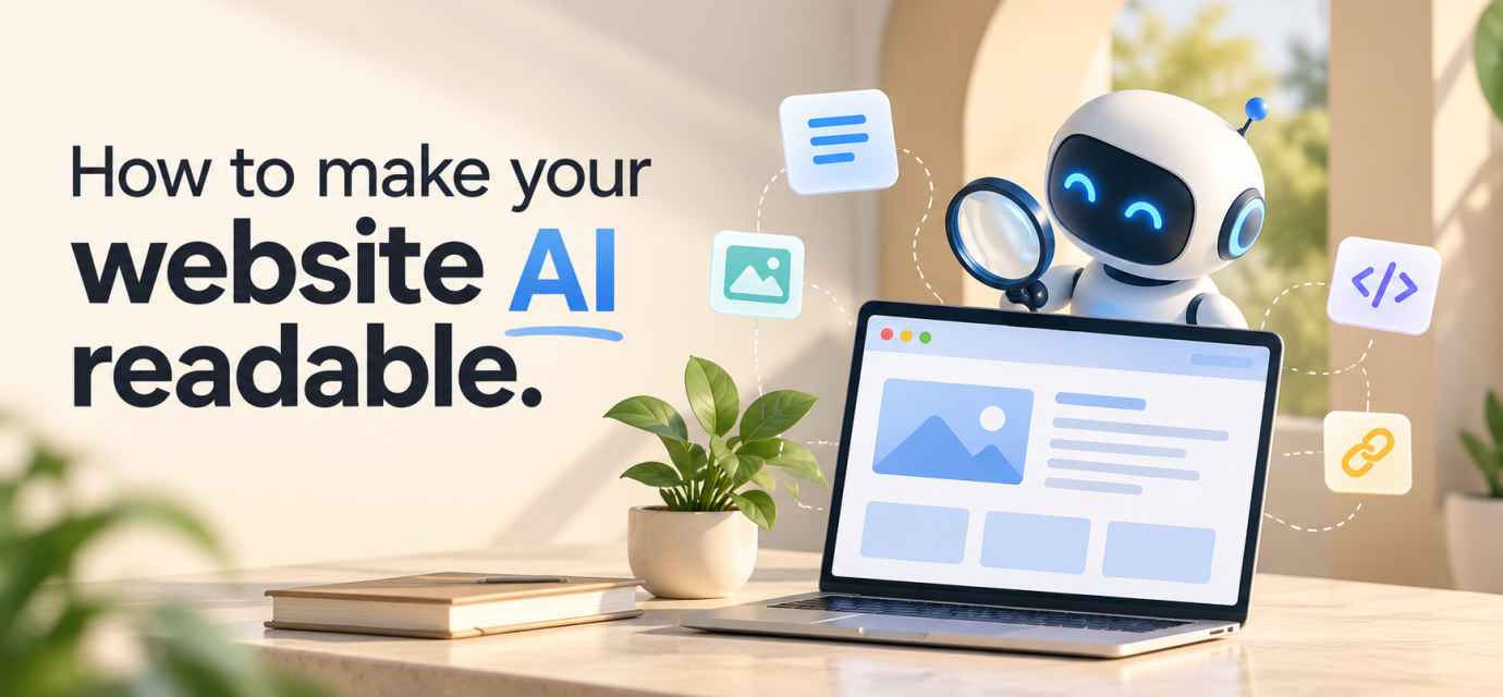 AI-readable website