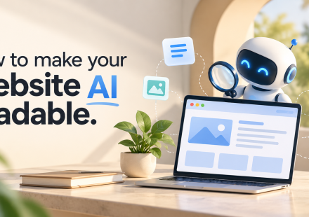 AI-readable website