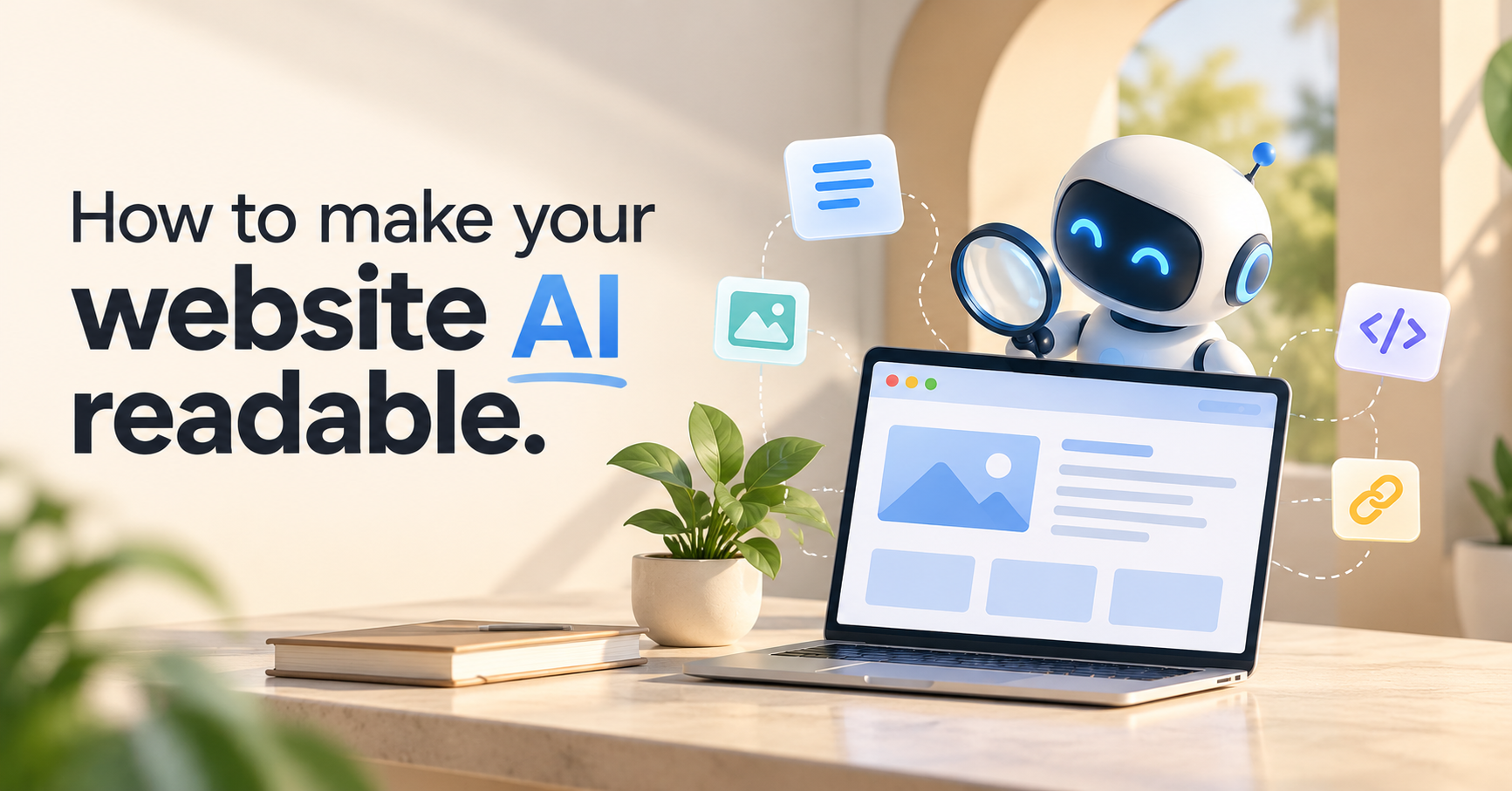 AI-readable website